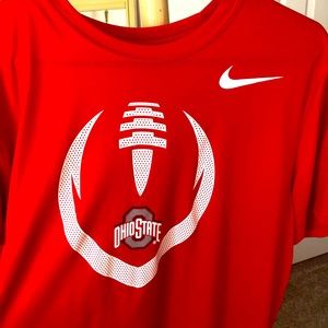 Nike Dri-Fit Ohio State OSU Football Tee